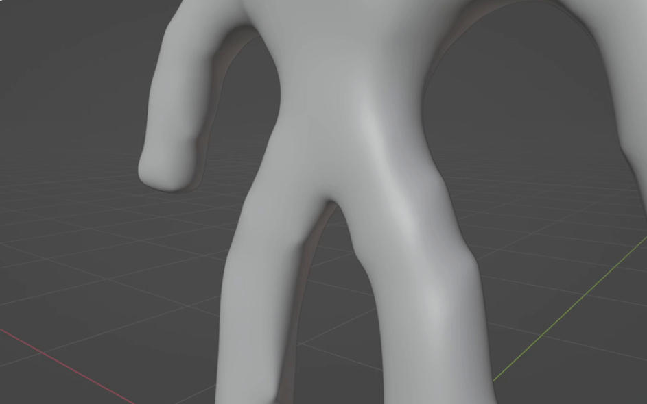 3D test of the above-mentioned giant using cloth sim